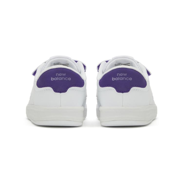 New Balance NB CT60 Low Top Toddler Shoes White Purple Infant And Toddler IVCT60RP