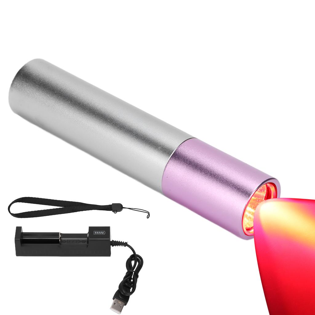 Red Light Therapy Lamp Device Stainless Steel Portable Pain Relief Infrared Light Therapy Machine