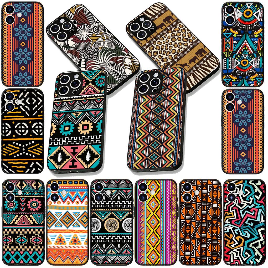 Design African Wax Print Phone Cover for Motorola Moto G86 G14 G35 G34 G45 G55 G64 G75 G85 G24 G15 G54 G57 Power Soft Case