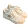 Little White Shoes Female Students Versatile High Value Round Head Cute Flat Bottom Casual Sports Shoes