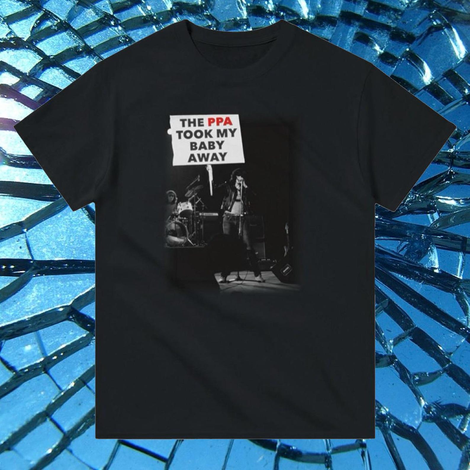 Ramones - PPA sign - Heavyweight Unisex Crewneck T shirt | Gildan® 5000 Black L