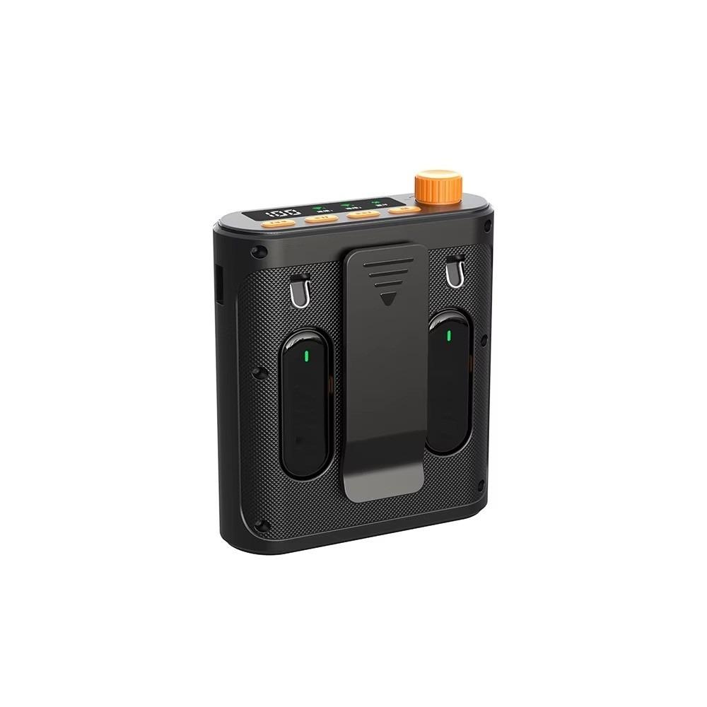 Mini Wireless Microphone Magnetic Megaphone Speaker Mini Megaphone Lavalier Microphone Meeting
