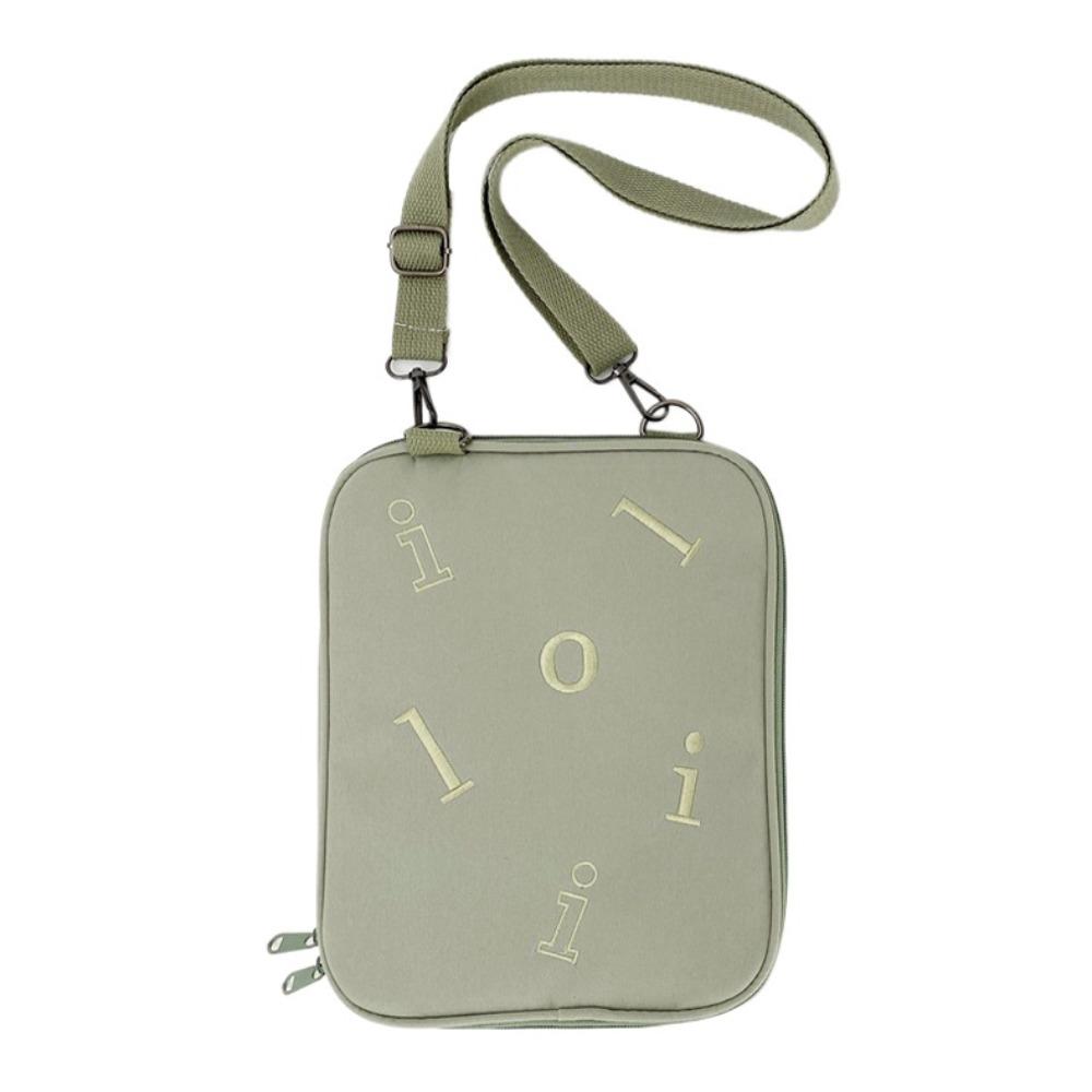 With Shoulder Strap Crossbody Laptop Bag Shockproof Protective Tablet Sleeve Bag Cartoon Cute Girl Computer Bag