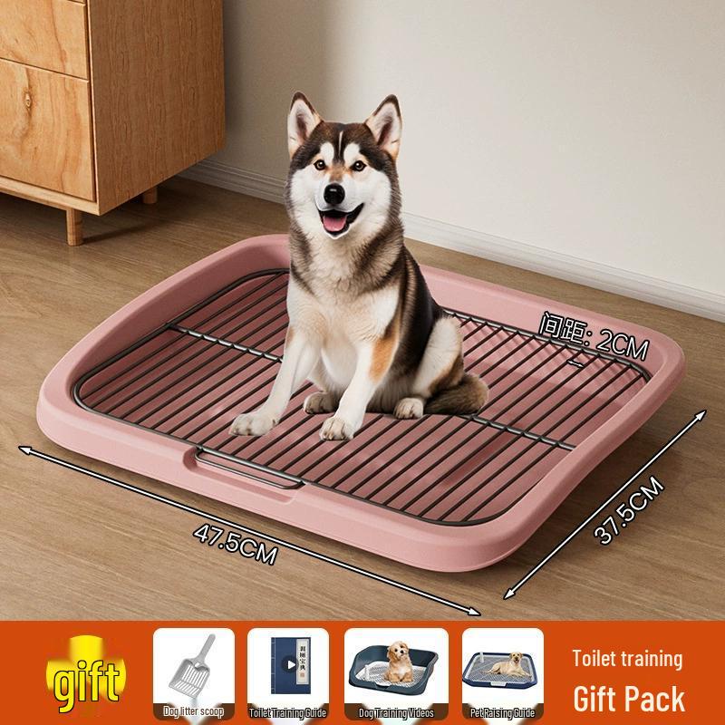 Anti-Step Dog Litter Box for All Breeds - Fixed Point Pet Urinal & Easy Clean