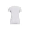 Under Armour Letter Logo Loose Fit Training T-Shirt Women Tops White 1372618-100
