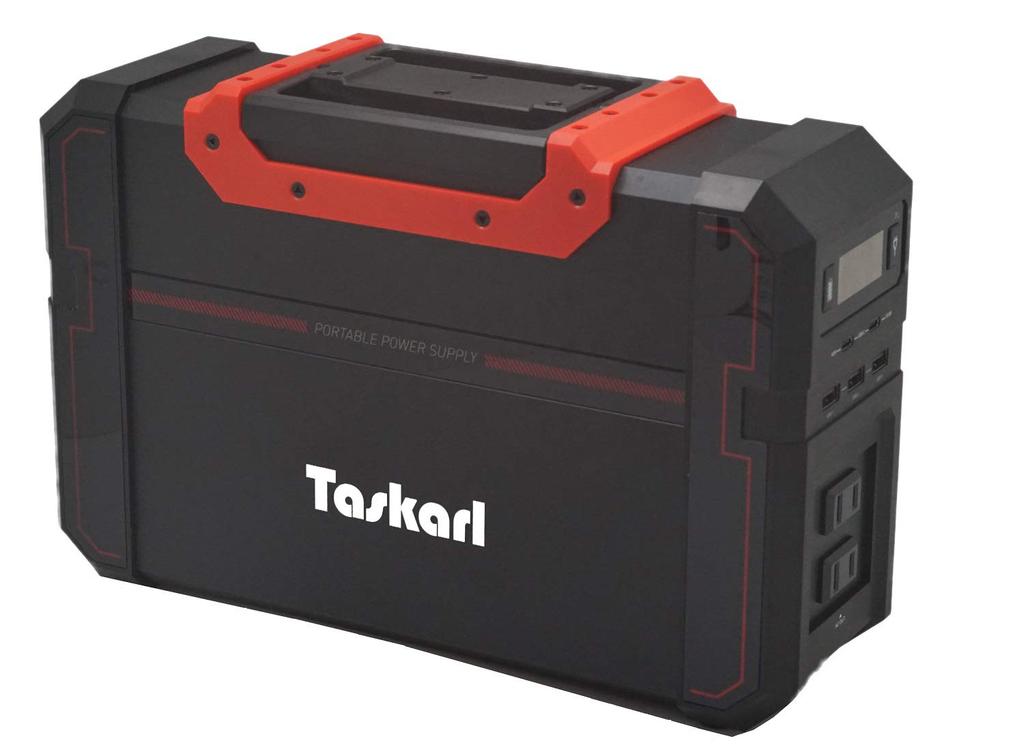 Large Capacity Portable Power Supply PSE Certified AC Power DC Power USB Compatible Solar Charging Laptop Sleeping in Car Backup Power Supply Disaster