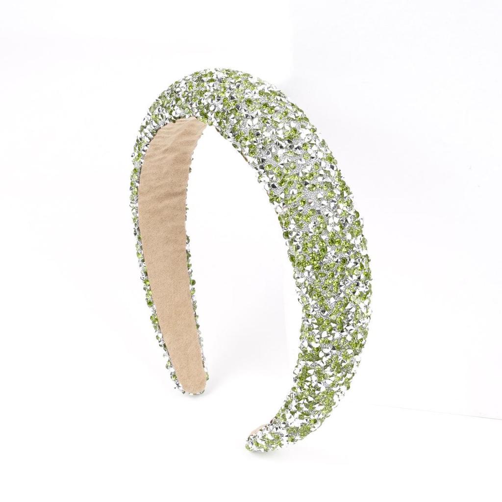 Shiny Pearl & Diamond Headband for Ladies - European & American Style