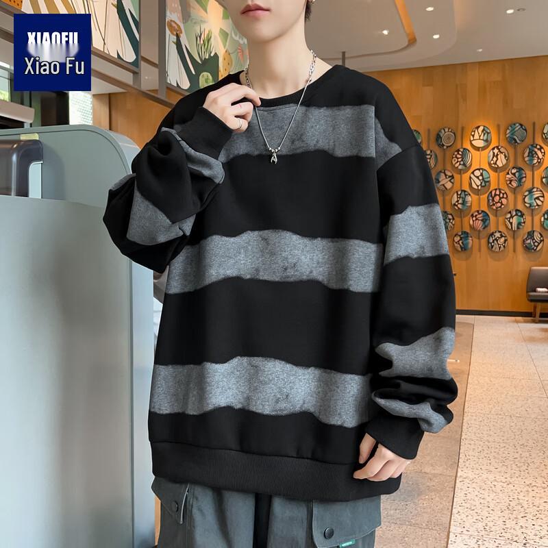 

Men s Plus Size Casual Round Neck Sweatshirt 3XL