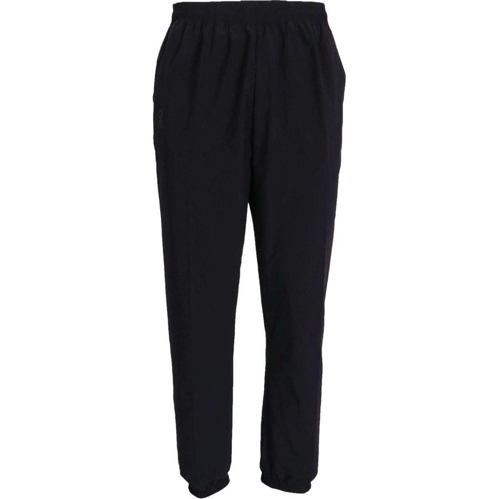On Running Focus Trousers Solid Color Running Tapered Sports Long Pants Men bottoms Black 1ME30390553