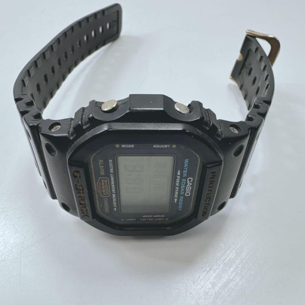 [USED] k1344 G-SHOCK Casio DW-5600E Gold (Discontinued)