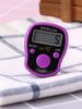 Electric Stitch Marker Row Finger Counter Electronic Digital Display Hand Tally with LED Light for Sewing Knitting