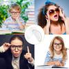 20Pcs Adhesive Nose Pad Non-slip Light Eyeglasses Nose Support Tightly Fitting Silicone Glasses Nasal Holder Accessories