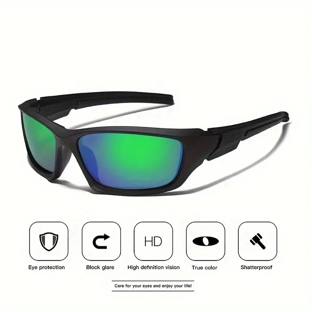 Luxury Design Uv400 Polarized Sunglasses for Men Outdoor Fashion Sports Fishing Cycling Eye Protection Sun Glasses