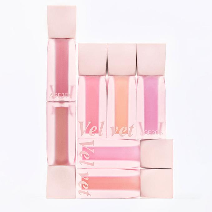 Age 20's Velvet Haze Blusher 4.2ml 7 Colors