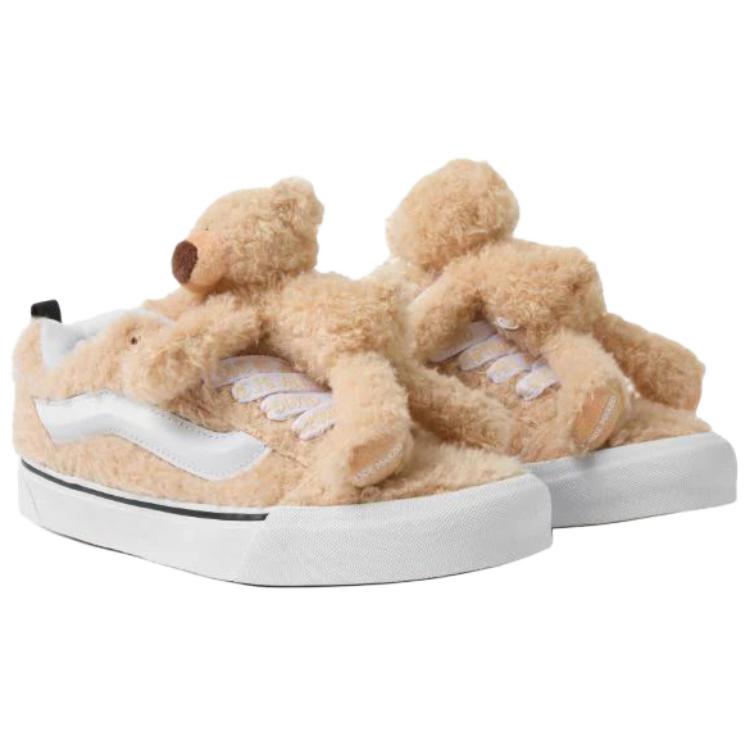 Vans X 13 Demarzo Knu Skool Vestibilità Comoda Scarpe da Skate Sneakers Donna Marrone Chiaro VN000D22CCL