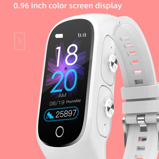 N8 Bluetooth-compatible Watch Multifunctional Health Monitoring Zinc Alloy 0.96 Inch Smart Watch
