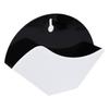Cone Coffee Filter Holder Stand Anti Fall Sturdy Plastic Wall Mount Coffee Filter Paper Storage Container Dispenser Rack