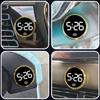 1pc Auto Interior Accessories Universal Car Dashboard Digital LED Clocks Touch Screen Stick-On Mini Ornament Decoration Watch
