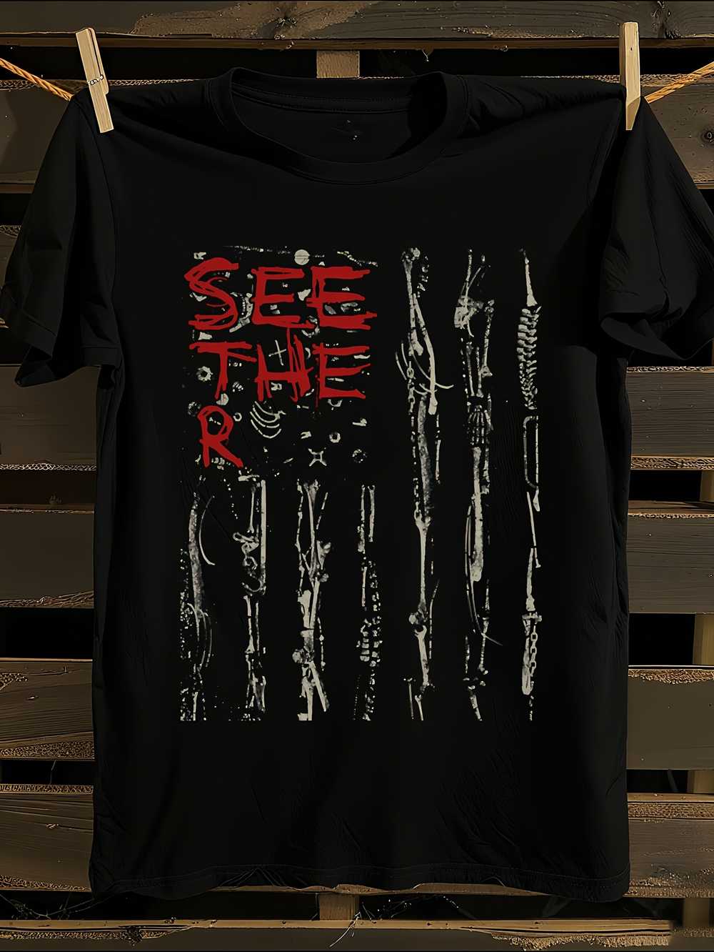 

Seether Bone Flag T-Shirt S