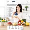Wireless Electric Garlic Chopper 2 Stainless Steel Blades 250Ml Glass Container For Home Kitchen Mincing Garlic Veggies Spices