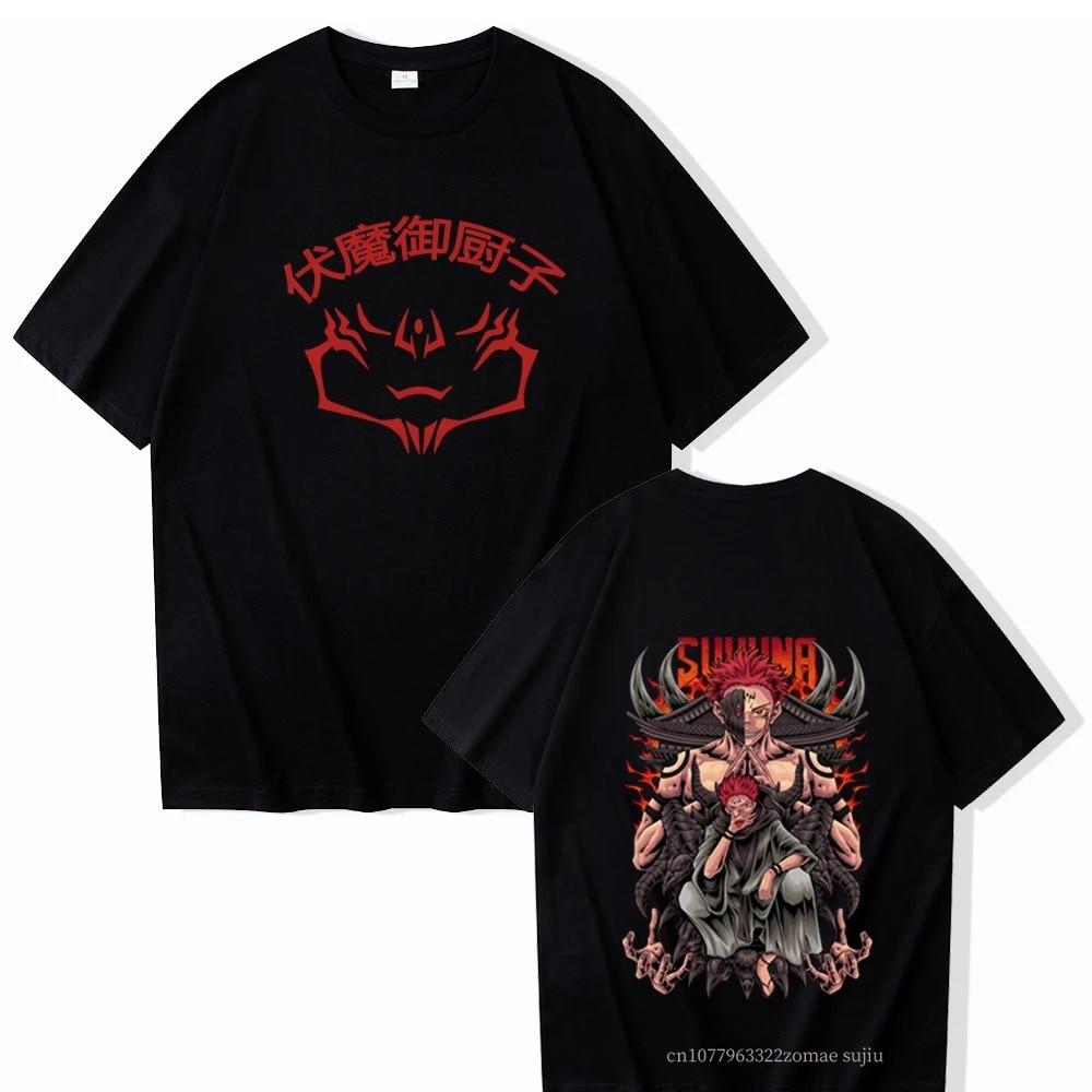 2023 Ryomen Sukuna Jujutsu Kaisen футболка унисекс женские хип-хоп графические футболки унисекс 4XL