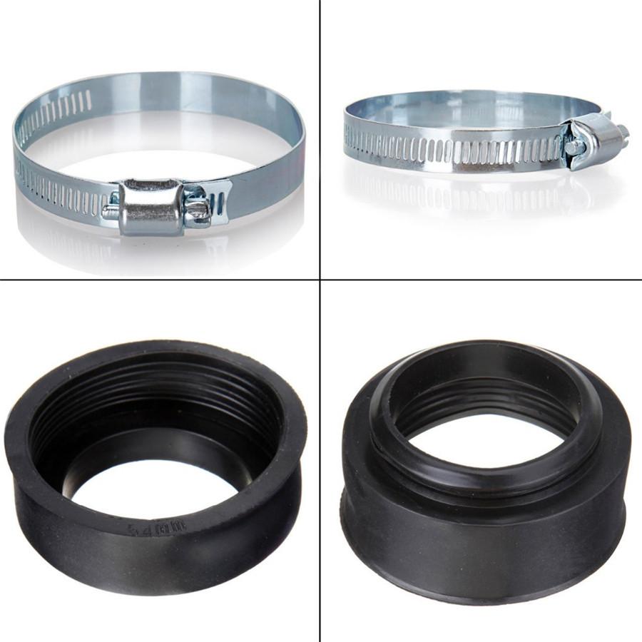 4Pcs 60mm Motorcycle Motor Conical Style with Dual Layer Steel Mesh Air Filter