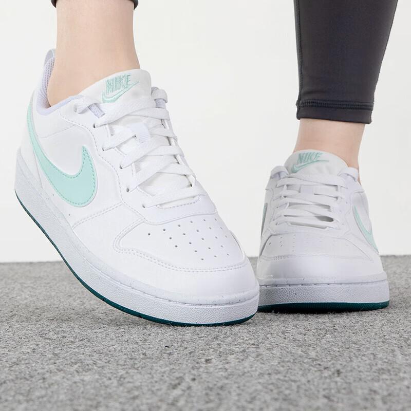 Nike Court Borough Low Recraft GS 'White Jade Ice Teal' Sneakers DV5456-102
