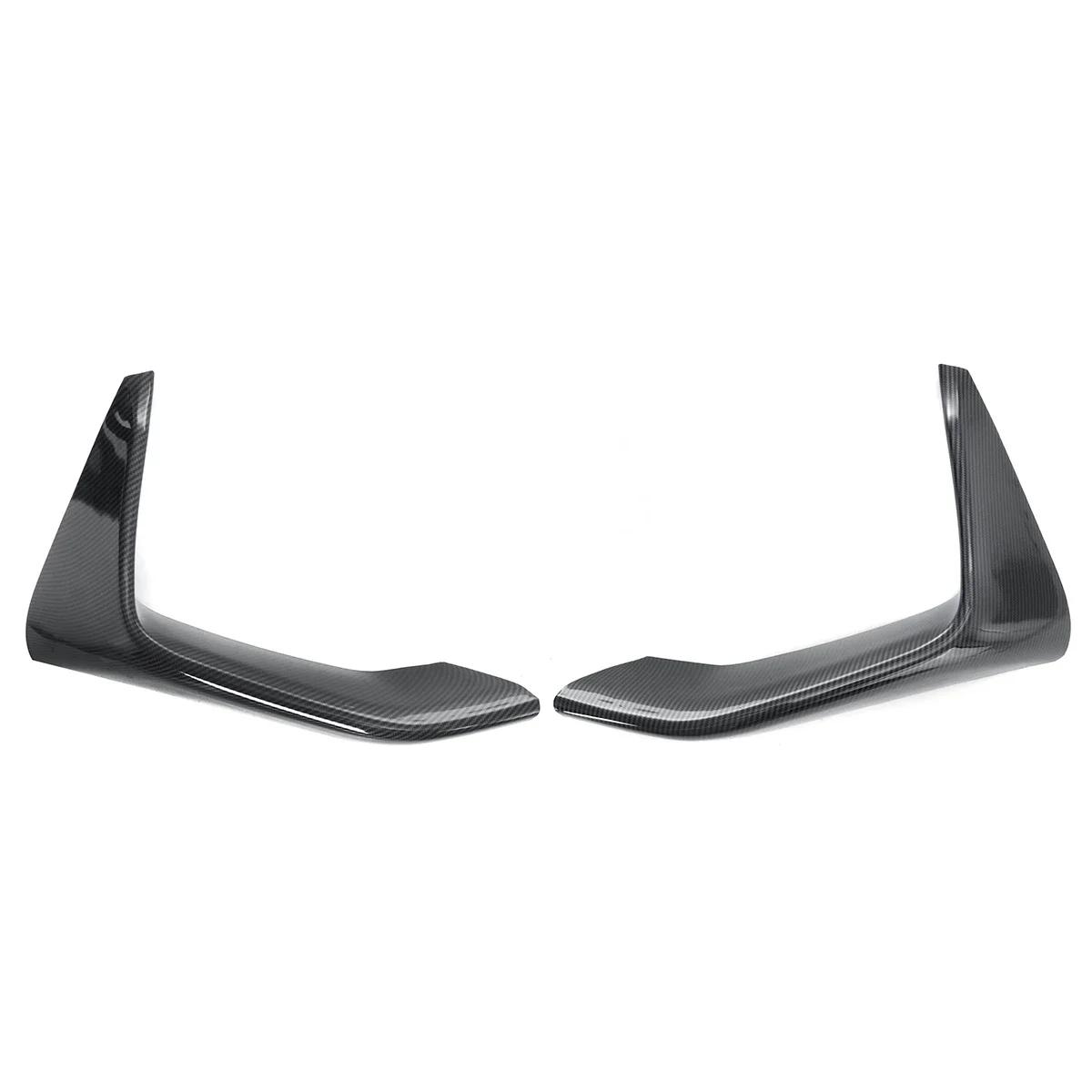 

Pair Car Front Bumper Lip Splitter Canards Spoiler For BMW F80 M3 2014-2019 And F82/F83 M4 15-2020 Front Bumper Lip Body Kit