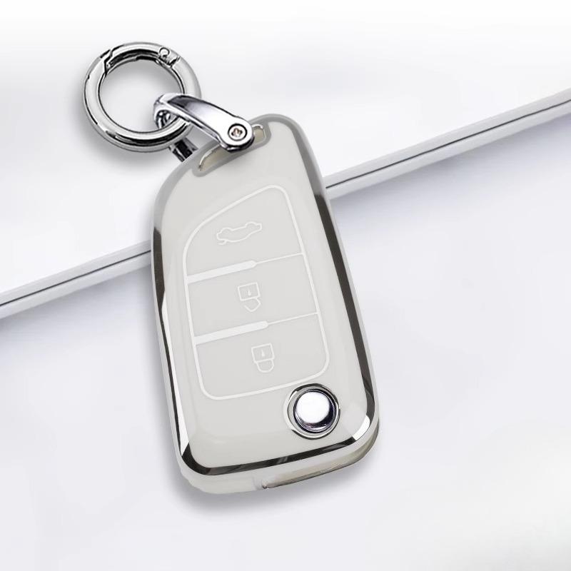 Universal Tpu Key Cover For Dongfeng E70/Ax3/Ax4/Ax5/Ax7/Mx5 - Protective Key Fob Case Keybag Keychain