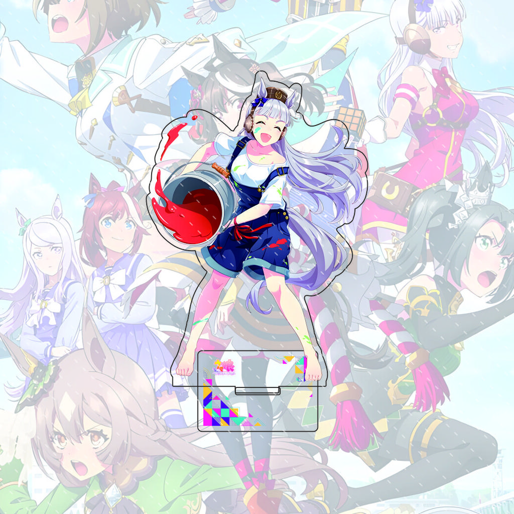 Game anime Pretty Derby 15 cm acrylic stand figure standing model multiple theme series desktop decoration gift