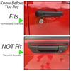 Car Door Lockhole Protect Cover Trim For Jeep Wrangler TJ JK JL Gladiator JT Keyhole Antirust Cap Exterior Parts Accessories