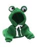 1PC Cute Frog Pet Sweater for Small and Medium Dogs - Green Dog Hoodie with Fun Design - Keep Your Pup Cozy and Stylish
