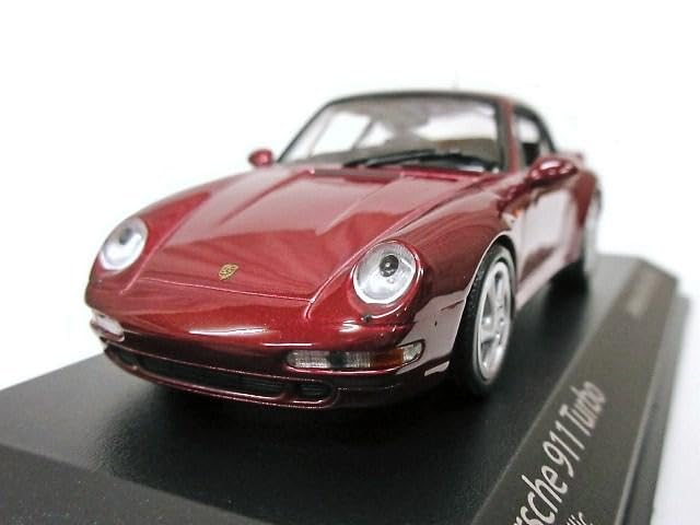Europäische Limitierte Auflage Porsche 911 Turbo 1995 1/43 (rot)