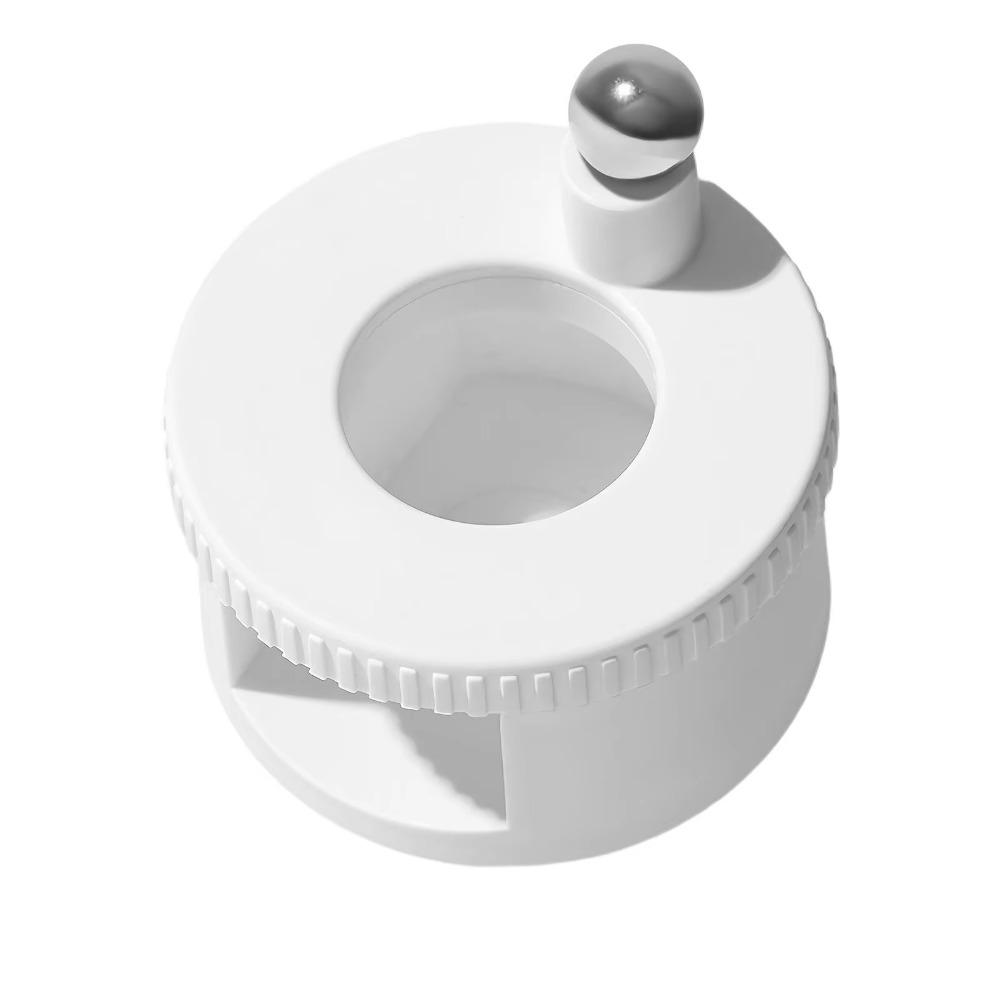 Glass Bead Effect Rotating Cat Eye Magnet Strong Magnetic Automatic Nail Magnet  Salon Use белый