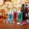 Yardwe Drink Pouches Plastic Flask: 3.5oz/100ml Juice Pouches for Adults, Reusable Drink Bags for Outdoor Travel, 50PCS