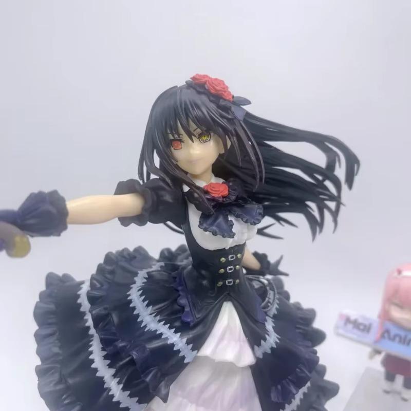 Tokisaki Kurumi Figure Statue Anime Date A Live Zafkiel Black Kurumi Figurine Sculpture House Decoration Desk Accessories Gift