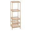 Bamboo shelf 2+2 boho modern