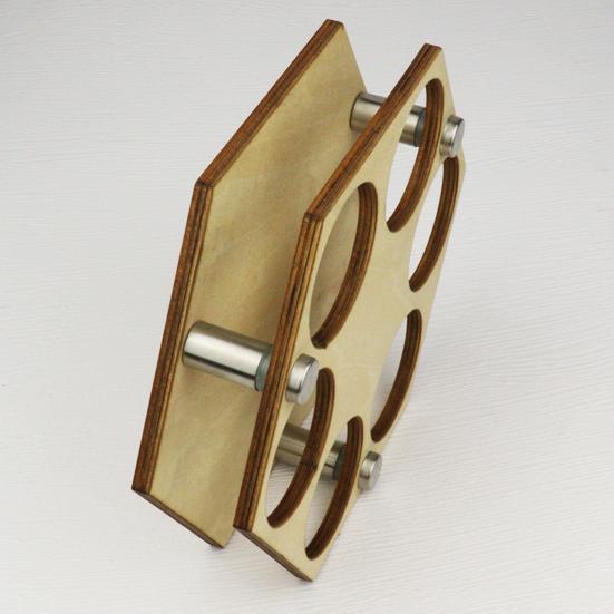 Honeycomb Golf Ball Display Holder Wall Mount Wooden Hexagonal Golf Ball Show Collector