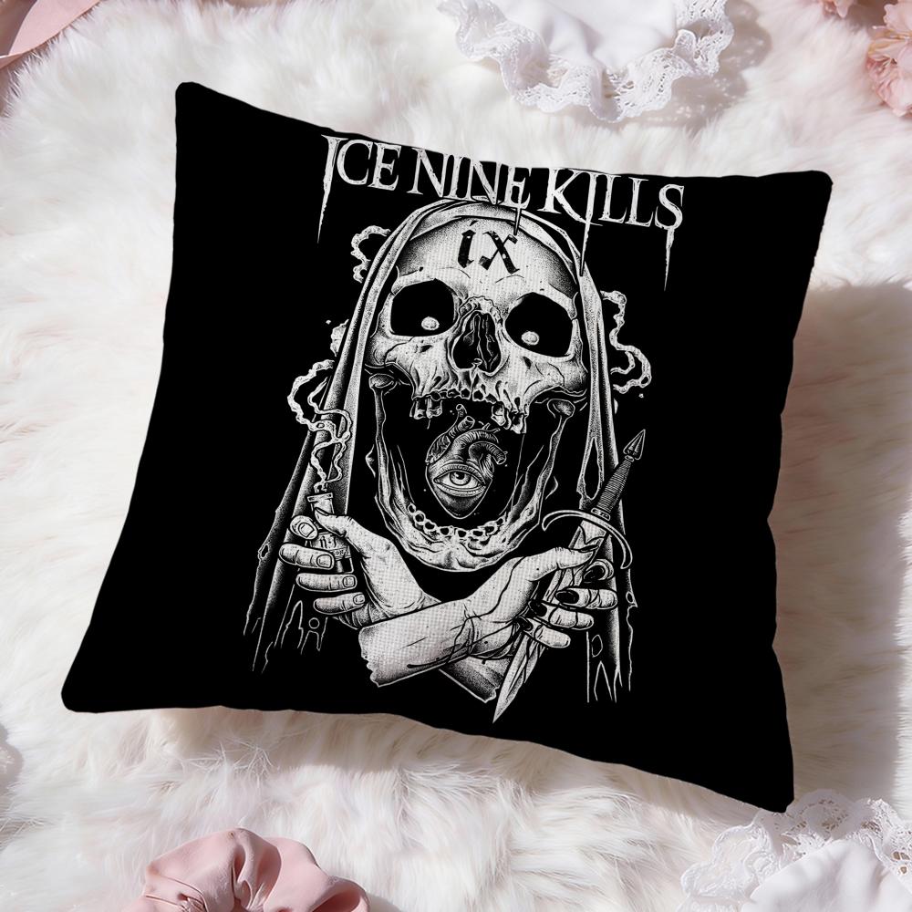 I-Ice Nine K-Kills Band Cushion Cover Premium Comfort Reversible Pillow Cove -Two in One Design for Any Room & Car Interior