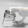 1pcs Stainless Steel Anti-Tip Pet Bowl for Dogs & Cats - Durable Food & Water Dish with Leak-Proof Feeding Bowl for Cats & Dogs