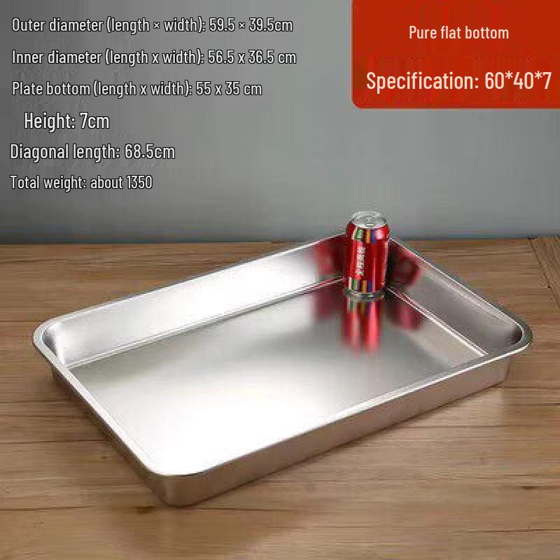 304 Stainless Steel Rectangular Deep Buffet Pan