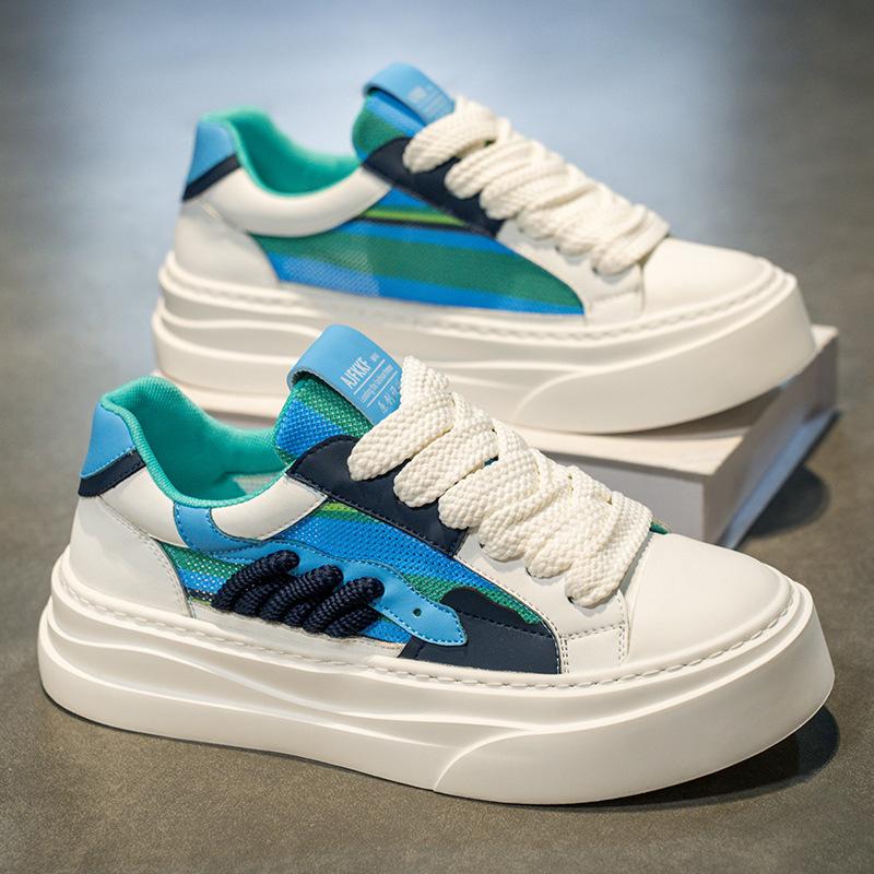 Summer Men's Casual Sneakers Mesh Breathable 2025 Outdoor Sport Running Shoes Fashion Comfortable Canvas Male Vulcanized Shoes