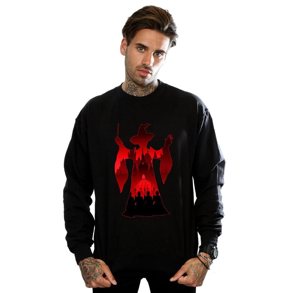 Harry Potter Mens Minerva McGonagall Silhouette Sweatshirt