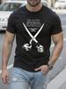 Vintage Black Flag Grafik-T-Shirt