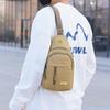 Chest Bag Men's One Shoulder Crossbody Bag Large Capacity Outdoor Sports And Leisure Fashion Small Shoulder Bag Large Capacit