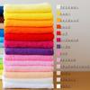 Mukotowel Light Face Towels, Set of 6, Thin, Quick-Drying, Made in Japan, Senshu Towels (25 Colors Available), Navy