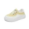 New Summer White Shoes for Female Students' Mesh Breathable Height-enhancing Casual Shoes