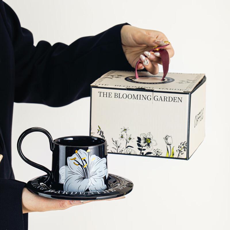 Changbaosen Exquisites Kaffeetassen- und Untertassen-Geschenkset