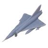 5PCS DIY Model Mirage III Delta Wing Fighter Model 1/700 1/350 Unpainted Small Interceptor Military Model (1/700 (1.1cm))