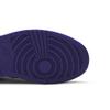 Air Jordan 1 Low 'Court Purple' (Unisex) Court Purple / Black / White Vintage Basketball Shoes 553558 501